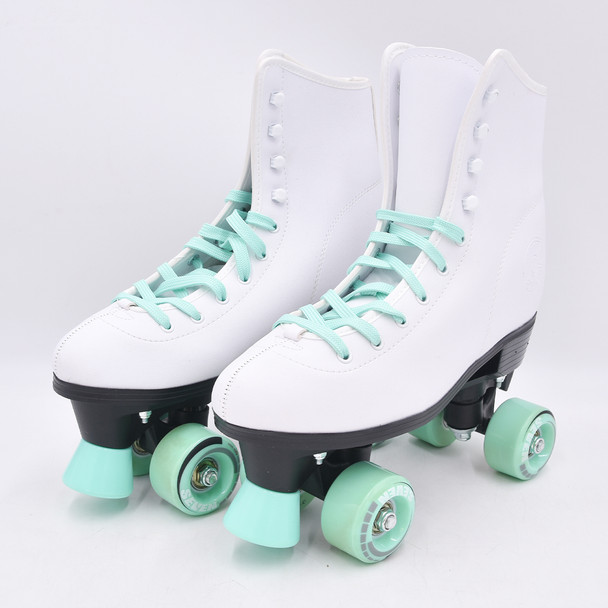 product variation Open Box (Great condition, limited use): C SEVEN C7skates Quad Roller Skates, Retro Design (Mint, Women's 9 / Men's 8) image