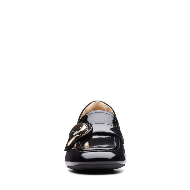 product variation Open Box (Damaged package): CLARKS Ladies Daiss30 Trim, Color: Black Pat, Size: 7, Width: M (261747164045) image