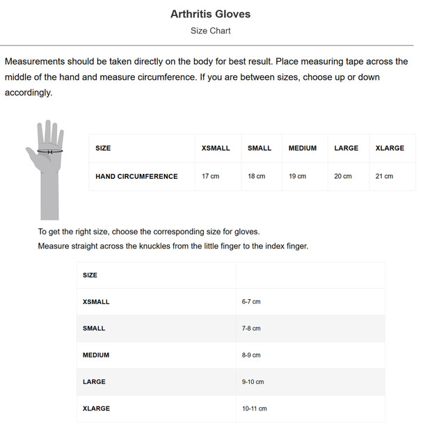 product variation BACK ON TRACK Therapeutic Arthritis Black Pair Gloves (134000) image