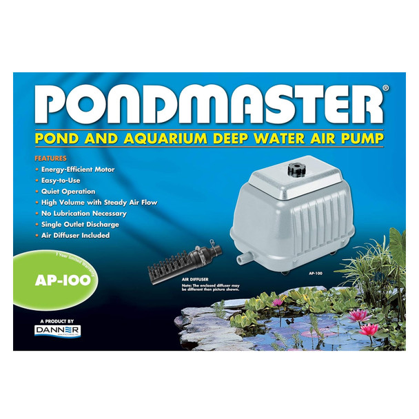 product variation PONDMASTER AP-100 Air Pump with Diffuser (4580) image