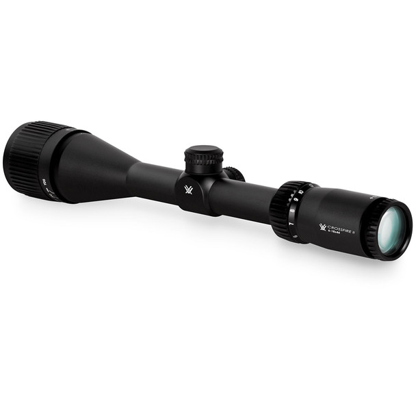 product variation Crossfire II 6-18x44mm Dead-Hold-BDC Reticle 1in Riflescope w/ Vortex Logo Cap image
