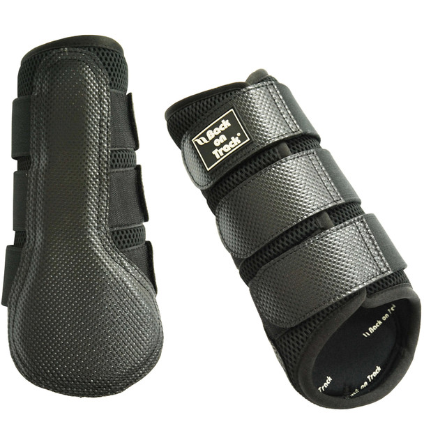 product variation Back on Track 3D Mesh black splint boots with Welltex ceramic lining for horses image