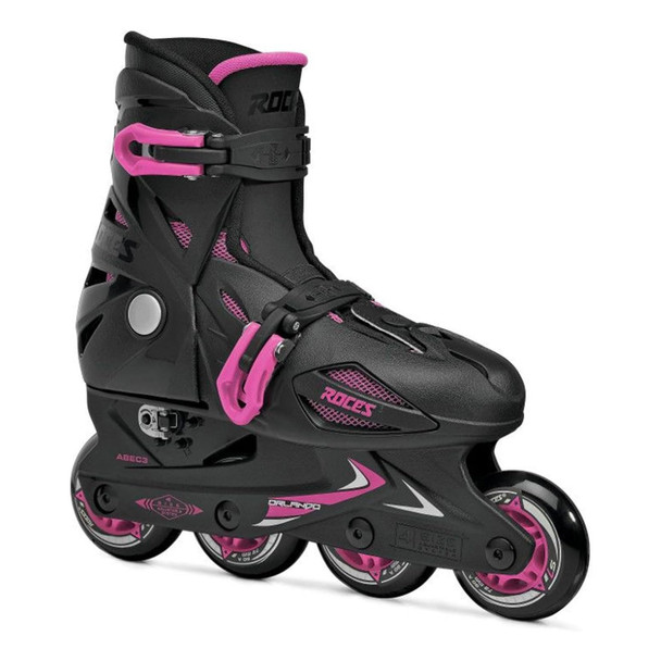 product variation ROCES Kids Orlando III Black/Pink Inline Skates (ORL3-400687-00010) image