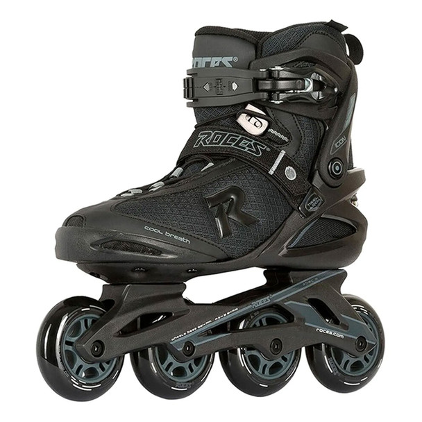 product variation ROCES Icon Black/Dark Charcoal Inline Skates (ICON-400821-00003) image