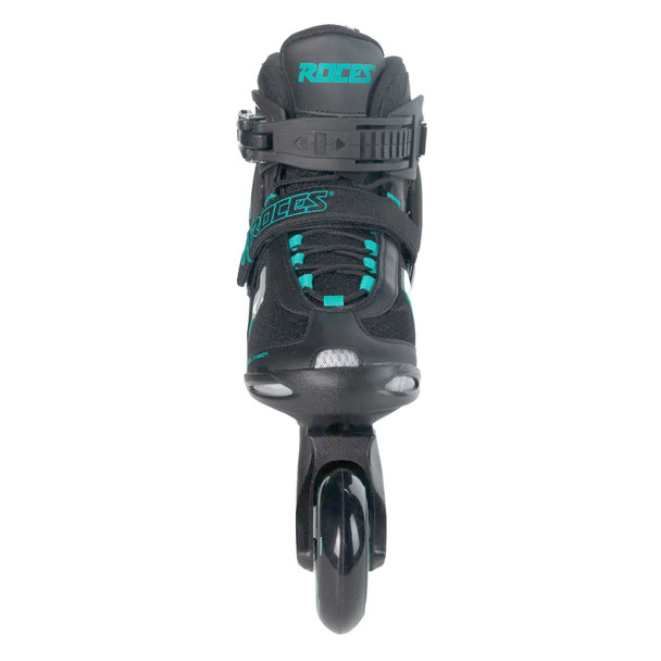 product variation ROCES Women's Icon Black/Aqua Inline Skates (ICON-400822-00001) image