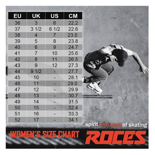 product variation ROCES Women's Icon Black/Aqua Inline Skates (ICON-400822-00001) image