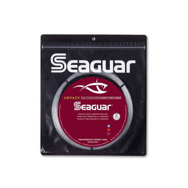 product variation SEAGUAR AbrazX Musky/Pike Fluorocarbon Leader Line (80AX25) image