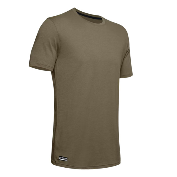 product variation UNDER ARMOUR Men's Tactical Cotton Federal Tan T-Shirt (1351776-499) image