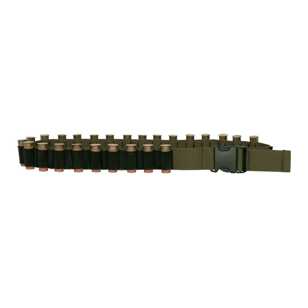 product variation FOX OUTDOOR Olive Drab Canvas Shotgun Shell Bandolier (50-305) image