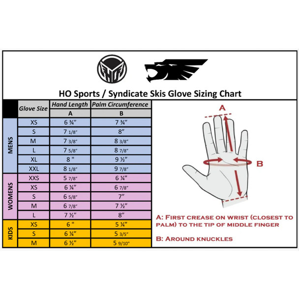 product variation HO Men's World Cup Inside Out Waterski Gloves (2562501) image