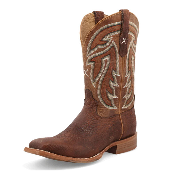 product variation TWISTED X Men's 12in Rancher Nutmeg/Peanut Western Boots (MRAL024) image