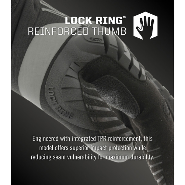 product variation MECHANIX WEAR Men's M-Pact Covert Black Tactical Gloves (MPT550) image