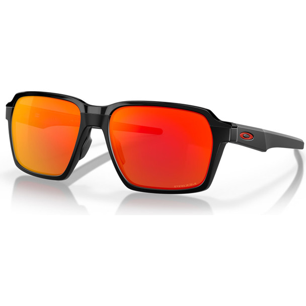 product variation OAKLEY Parlay Matte Black/Prizm Ruby Eyewear (OO4143-0358) image