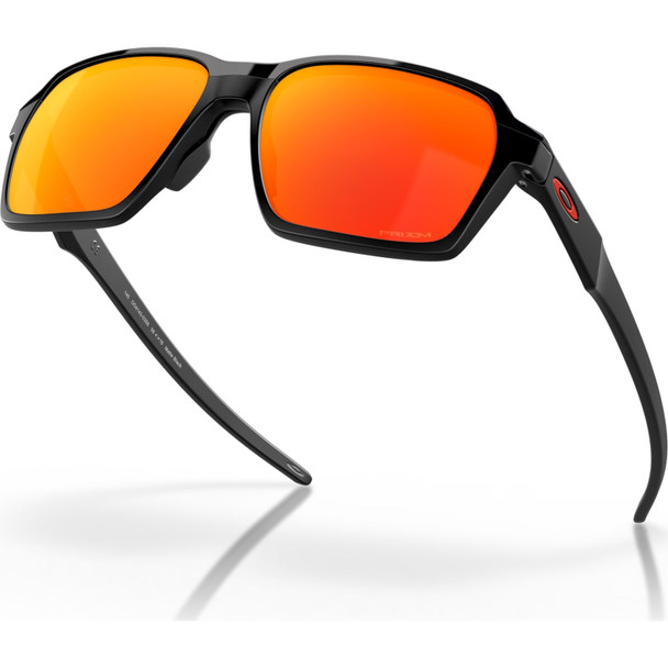 product variation OAKLEY Parlay Matte Black/Prizm Ruby Eyewear (OO4143-0358) image
