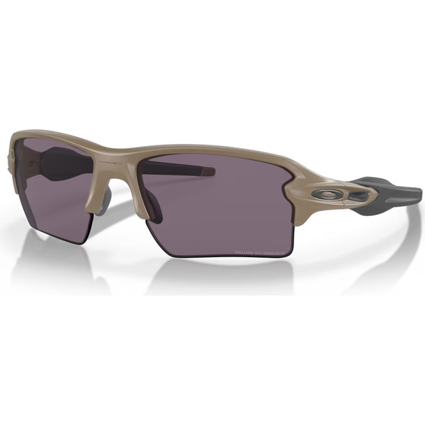 product variation OAKLEY Flak 2.0 XL Matte Terrain Tan Frame/Prizm Gray Lenses Sunglasses (OO9188-I459) image
