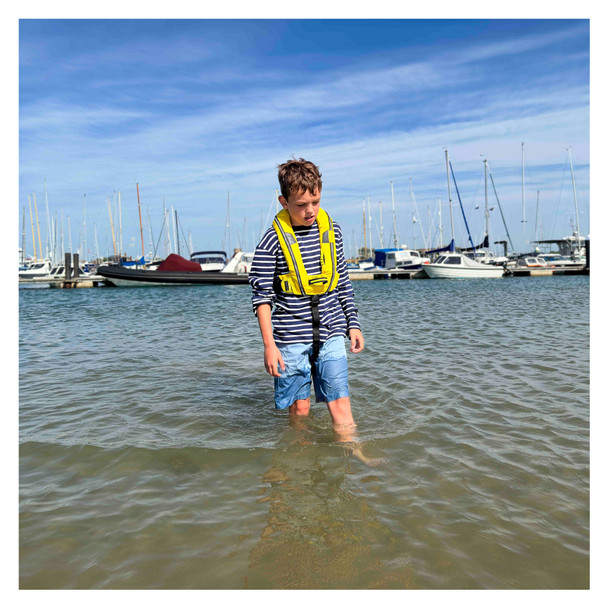 product variation SPINLOCK Junior Deckvest Cento 100N Sun Yellow Lifejacket Harness (DW-CEN/ASY) image