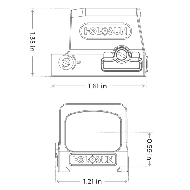 product variation Reticle: Green 2 MOA Dot & 32 MOA Circle | Housing: FDE image