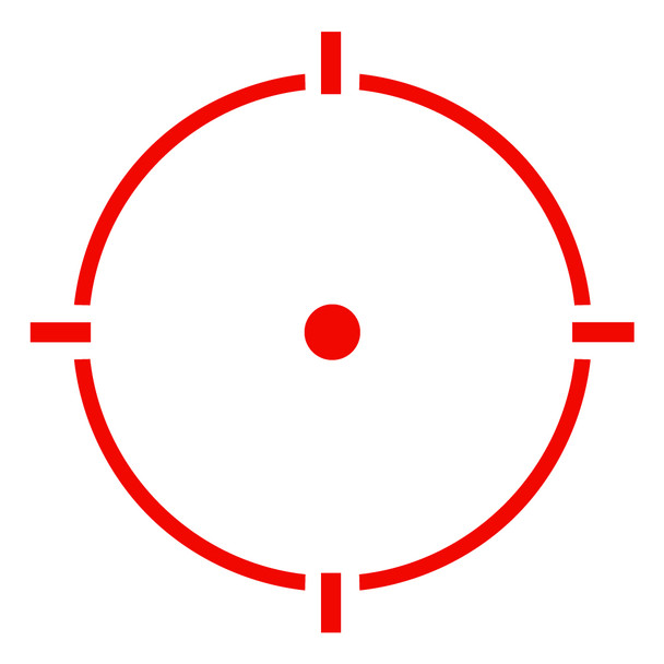 product variation Reticle: Red 2 MOA Dot & 32 MOA Circle | Housing: Black image