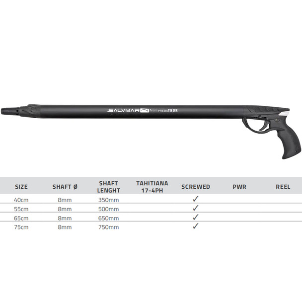 product variation SALVIMAR Predathor 40cm Pneumatic Spearguns (306040) image
