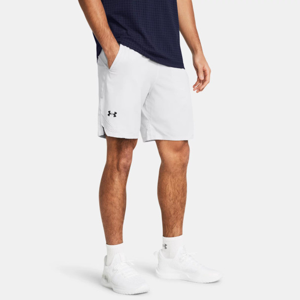 product variation UNDER ARMOUR Men's Vanish Woven Halo Gray/Black 8in Shorts (1370382-014) image
