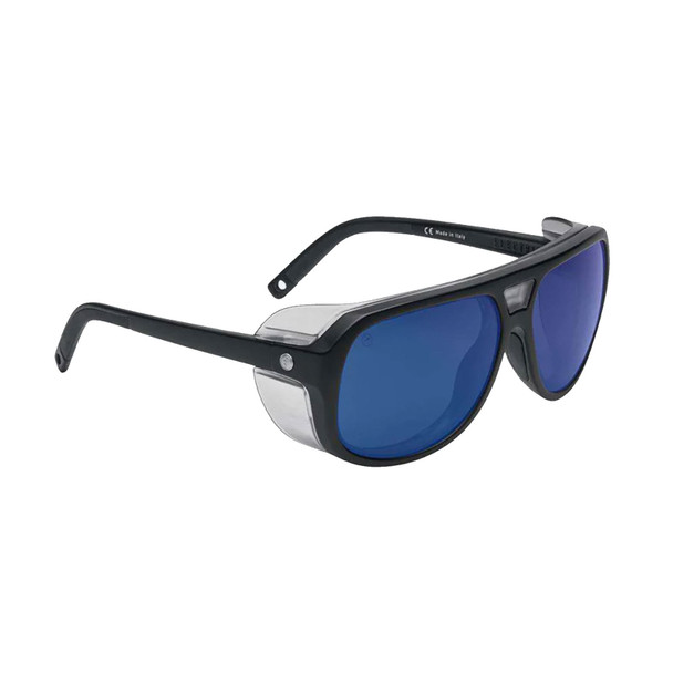 product variation ELECTRIC Stacker Matte Black/Blue Polarized Pro Sunglasses (EE15001065) image