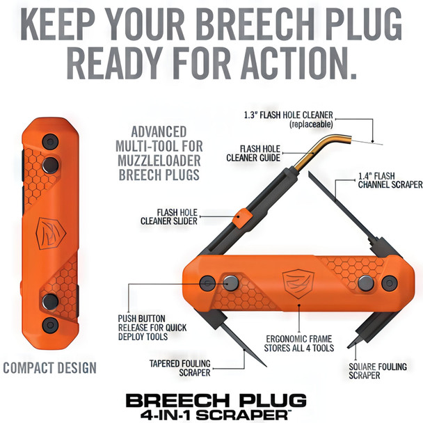 product variation REAL AVID/REVO Breech Plug 4-In-1 Scraper (AVBPS41) image