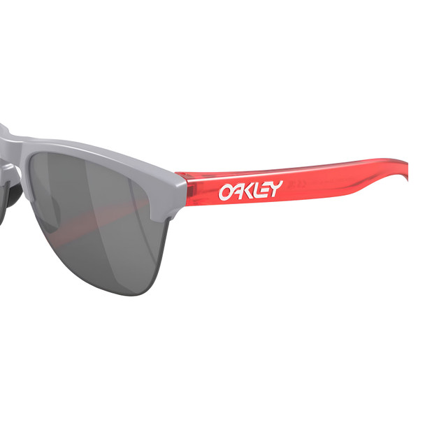 product variation OAKLEY Frogskins Lite Sunglasses w/ Matte Fog Frame and Prizm Black Lens (OO9374-5263) image