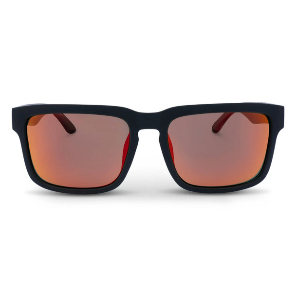 product variation Matte Black Wood/Polarized Gray & Red Mirror image