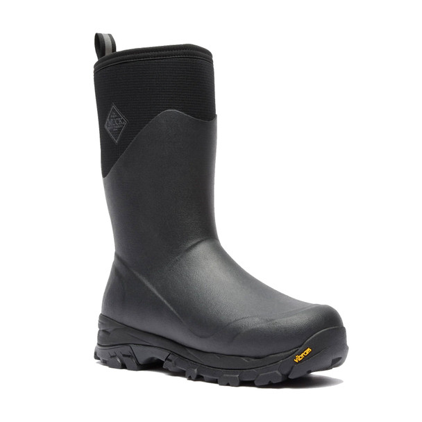 product variation MUCK BOOT COMPANY Men's Arctic Ice Vibram Arctic Grip Black Mid Boots (AVMVA-000-BLK) image