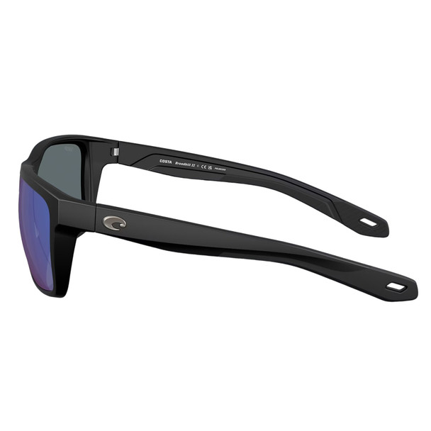 product variation COSTA DEL MAR Men's Broadbill II Matte Black/Blue Mirror 580P Polarized Sunglasses (06S9120-91200658) image