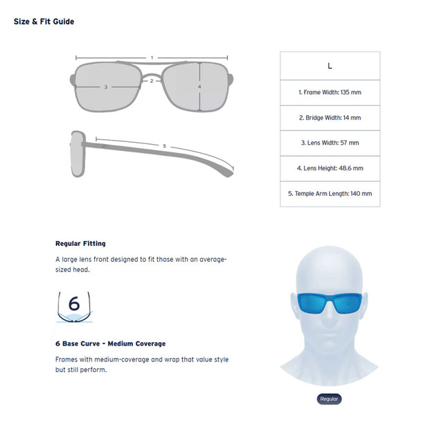 product variation COSTA DEL MAR Men's Peli Shiny Rose Gold/Copper Silver Mirror Polarized Sunglasses (06S4002-40022157) image