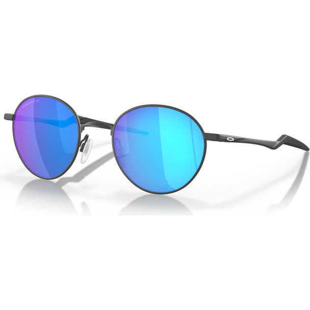 product variation OAKLEY Terrigal Satin Light Steel Frame/Prizm Sapphire Polarized Lenses Sunglasses (OO4146-0551) image