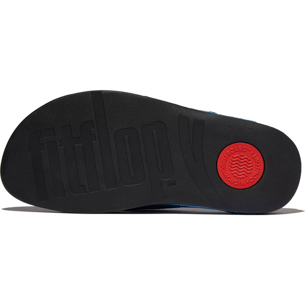 product variation FITFLOP Men's Surfer Cool Blue Toe-Thongs Sandals (AQ3-925) image