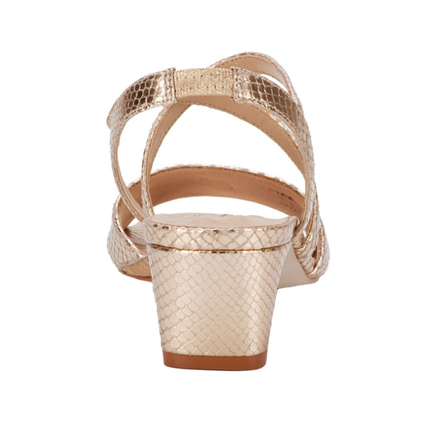 product variation Gold Snake Print Leather image