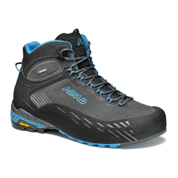 product variation Asolo Eldo Mid LTH GV women's Graphite and Blue Moon suede Gore-Tex approach boot image