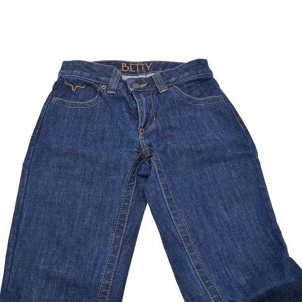 product variation Open Box (Great condition, limited use): KIMES RANCH Womens Betty Jeans, Color: Blue, Size: 00x34 image