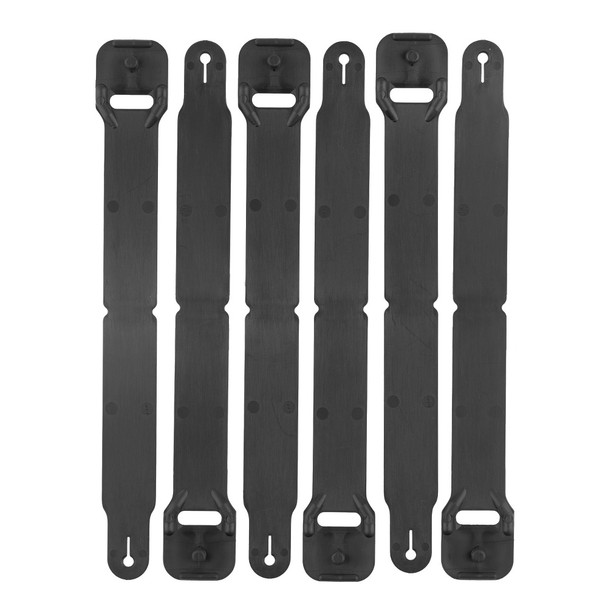 product variation HIGH SPEED GEAR HSGI 6-Pack Black Short Clips (91SC06BK) image