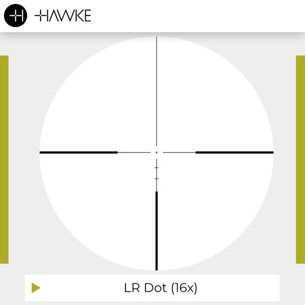 product variation HAWKE Endurance 30 WA SF 6-24x50 LR Dot 16x Reticle Riflescope (16360) image