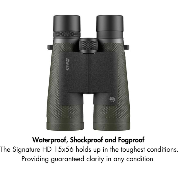 product variation BURRIS Signature HD 15x56 Green/Gray Binoculars (300296) image