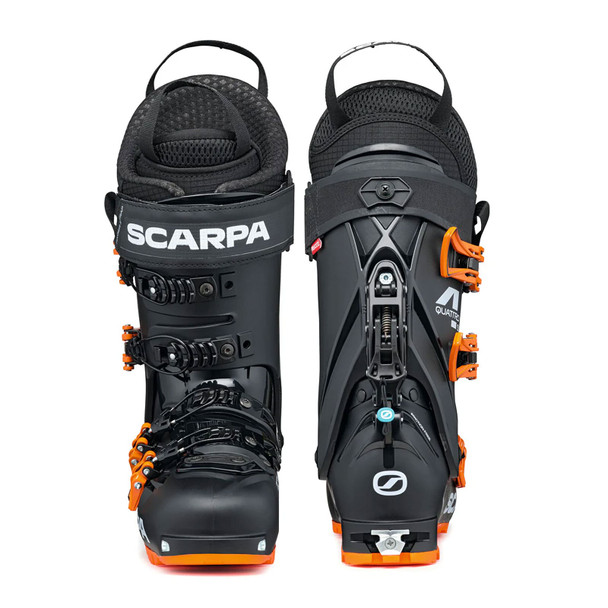 product variation SCARPA Men's 4-Quattro SL Black/Orange Ski Boots (12013/501-BlkOrg) image