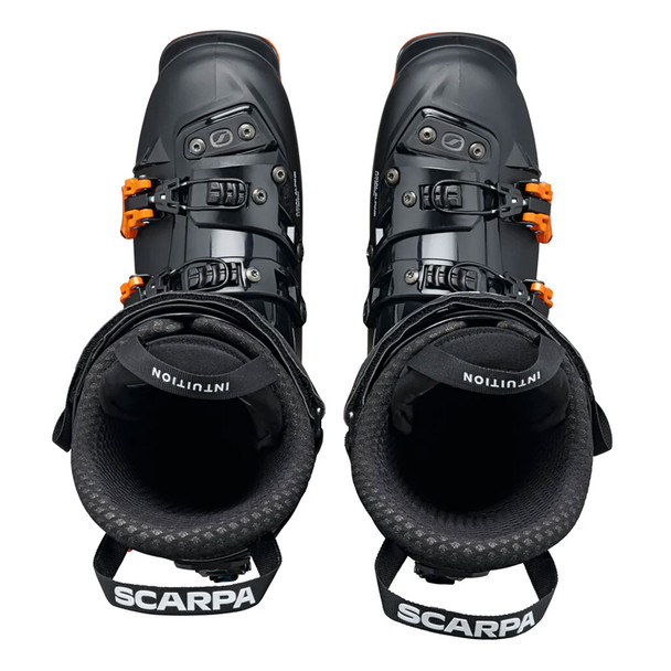 product variation SCARPA Men's 4-Quattro SL Black/Orange Ski Boots (12013/501-BlkOrg) image