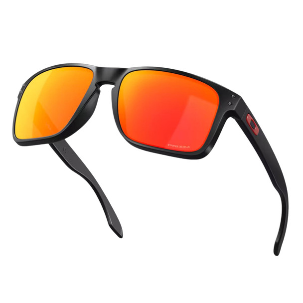 product variation OAKLEY Holbrook XL Sunglasses with Matte Black Frame and Prizm Ruby Lens (OO9417-0459) image