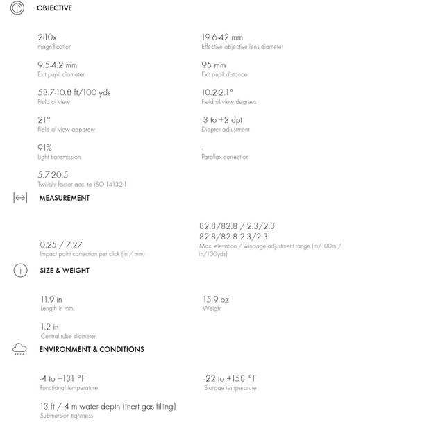 product variation BRW Reticle image