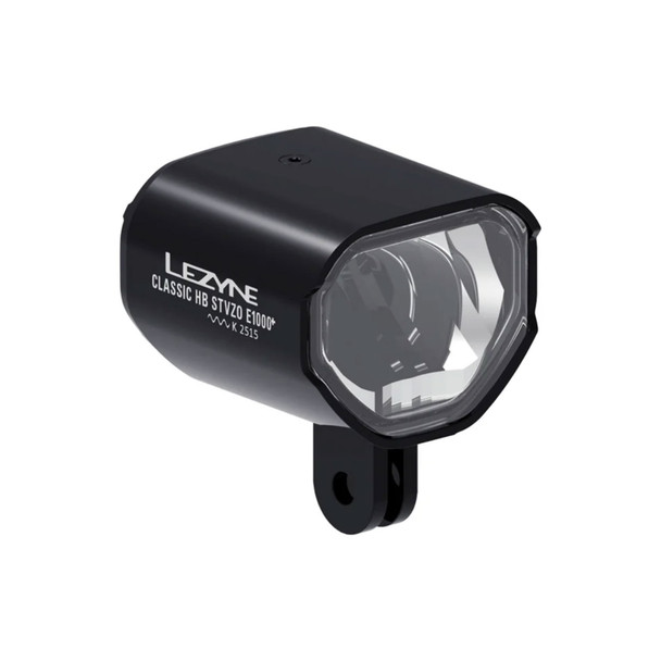 product variation LEZYNE Classic HB StVZO E1000Plus Black Front Bike Light For E-Bikes (1-LED-ECLHB-V204E) image