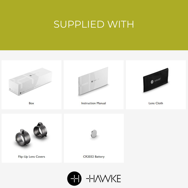 product variation HAWKE XB1 1.5-5x32mm 1in Crossbow Scope (12221) image