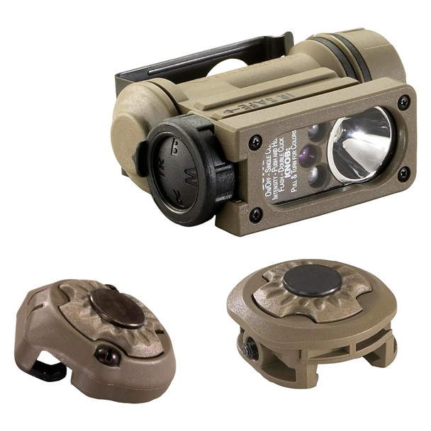 product variation STREAMLIGHT Sidewinder Compact II Military Flashlight w/ Helmet and Rail Mount (14518) image