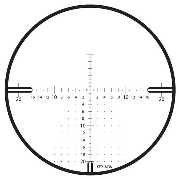 product variation ZEISS Conquest V4 6-24x50 ZMOAi-T20 #65 Illum Reticle Matte Black Riflescope (522955-9965-080) image