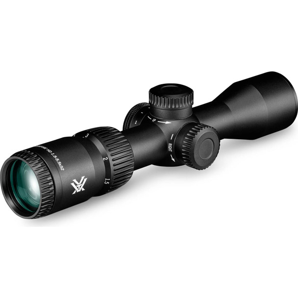 product variation VORTEX Crossfire HD 1.5-5.5x32 Illuminated Dead-Hold 2A BDC MOA Scout Riflescope (CFR-1501i) image