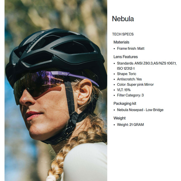 product variation Iris Matt/Super Pink Mirror image