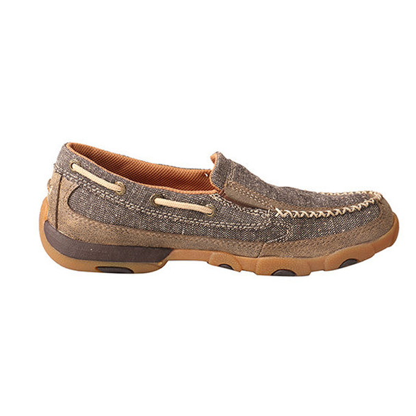 product variation TWISTED X Womens ECO TWX Slip-on Driving Dust Moccasins (WDMS009) image
